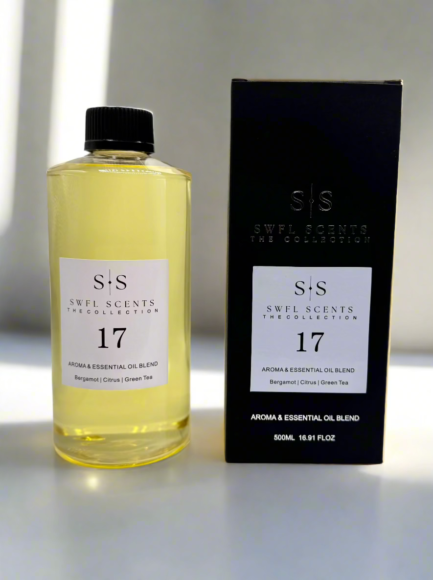 Bottle of fragrance oil : Inspired by Serpentine. Bottle and packing box
