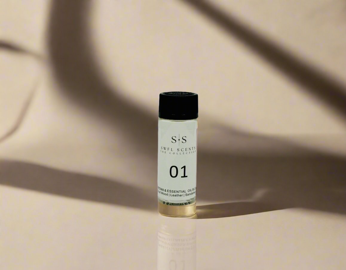 Timeless luxury home fragrance with warm cedar and sensual amber