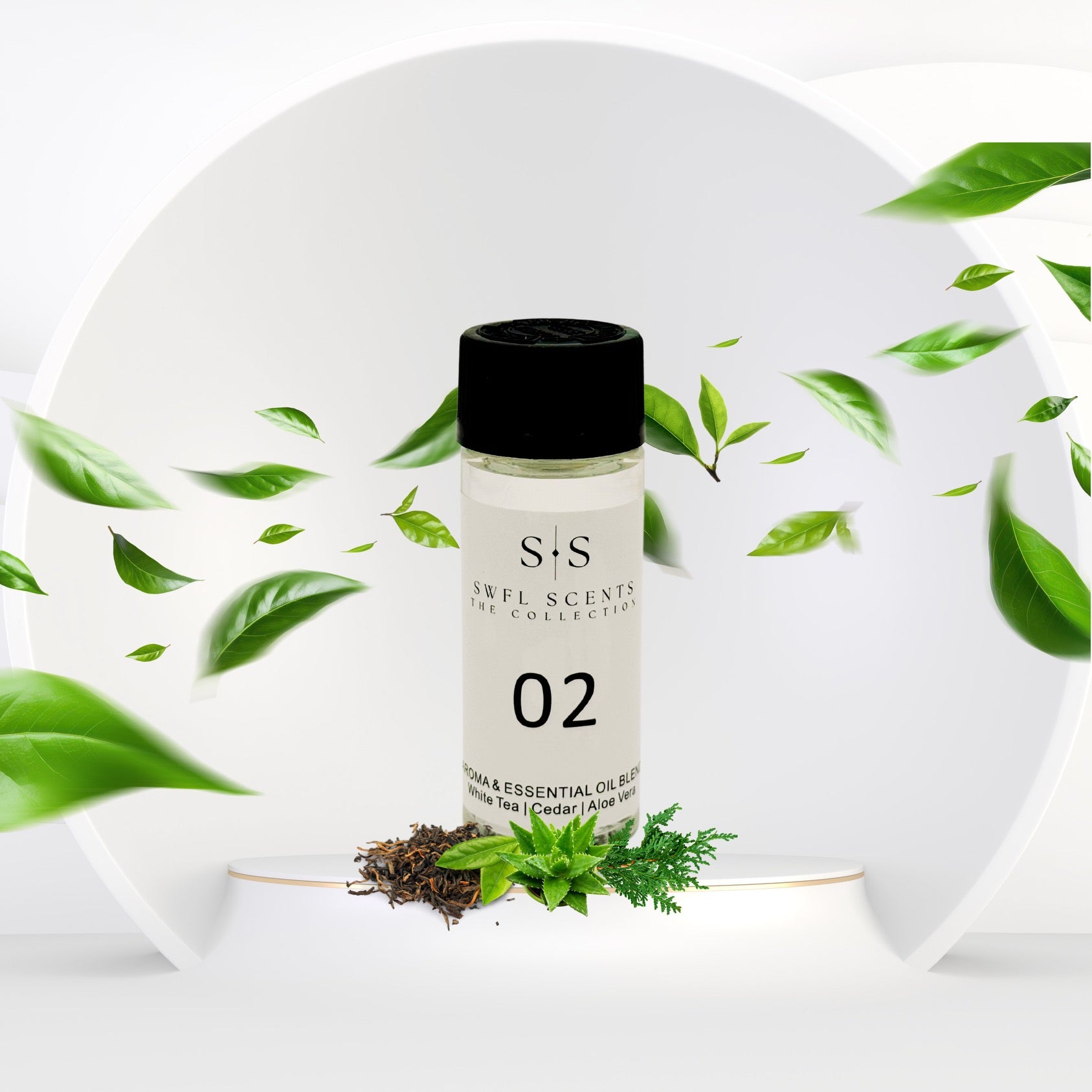 white tea , Cedar , Aloe Vera fragrance essential oil