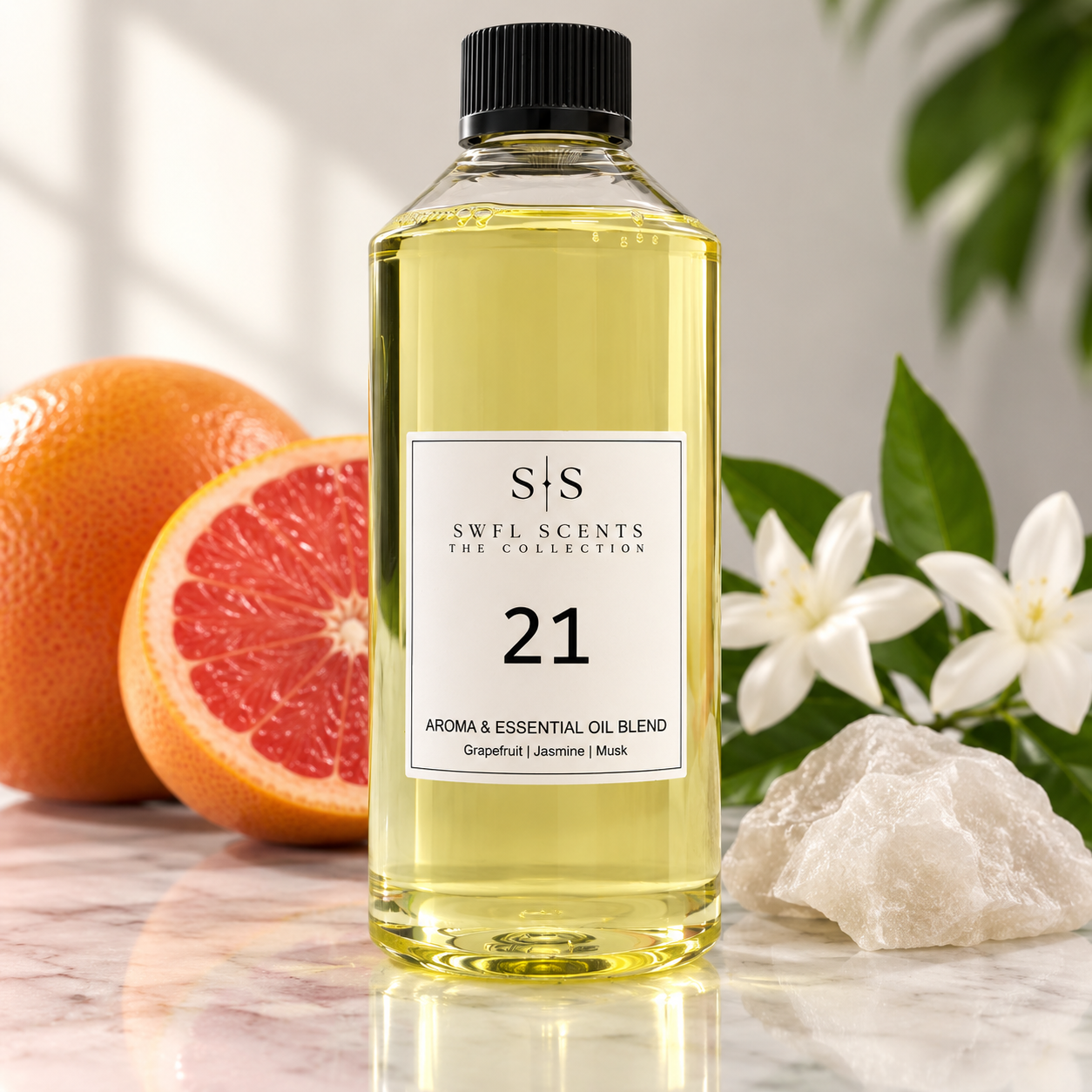 SWFL Scents No. 21 Grapefruit Jasmine and Musk Aroma & Essential Oil Blend