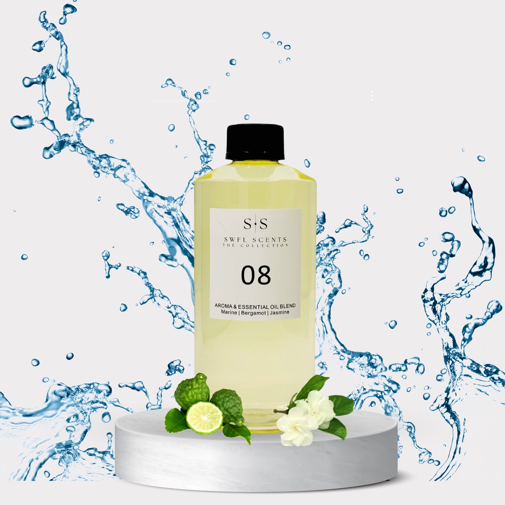Lovely Home Scent Oil Featuring Lemon and Bergamot Blend