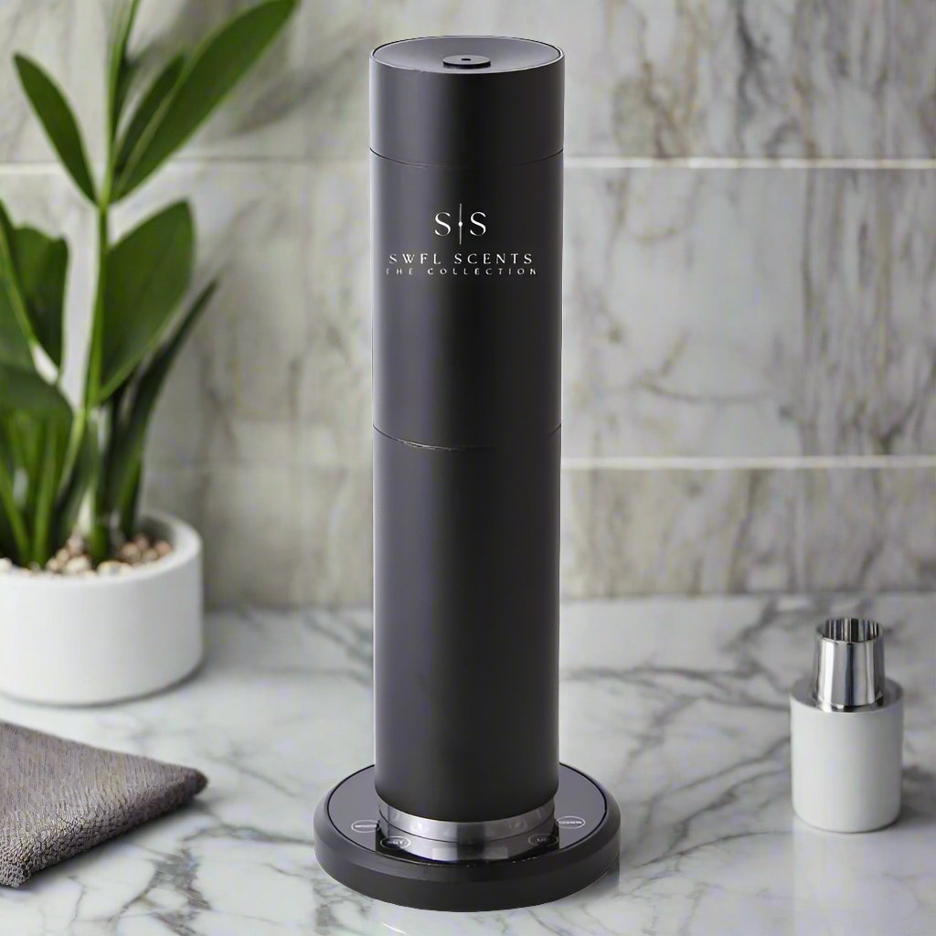 "Essential oil compatible Mini Tower Smart WiFi Diffuser"